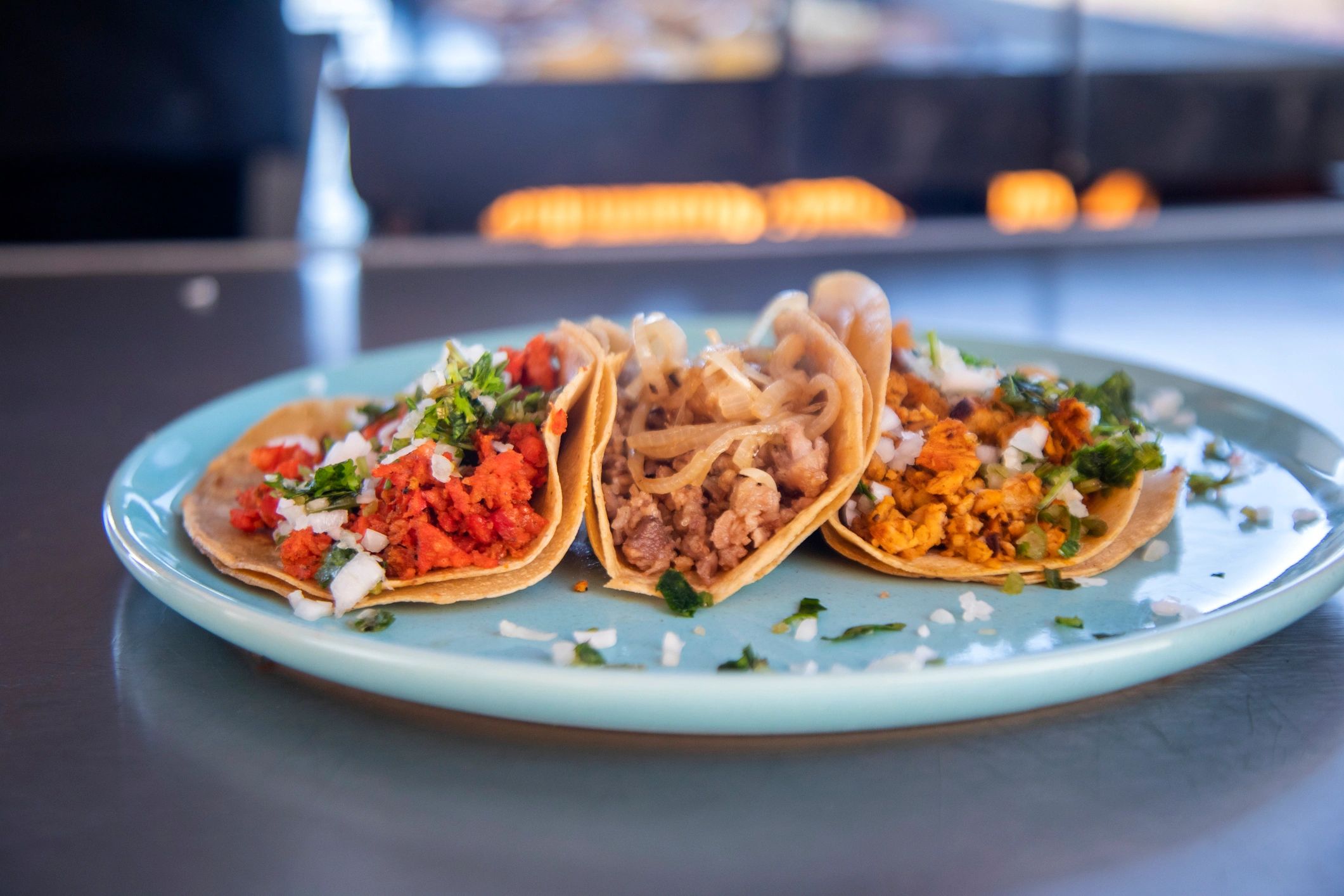 Taco Loco’s vibrant restaurant interior
